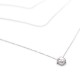 Collar Diamante Rosa en oro blanco de 18kt