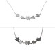 Collaret Floquet de Neu 003 en plata de llei