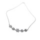 Collaret Floquet de Neu 003 en plata de llei