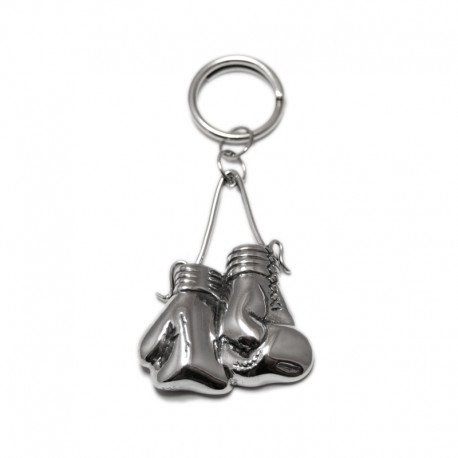 Llavero Guantes de Boxeo en plata de ley