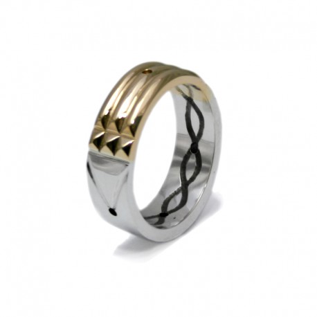 Atlantis Ring in Gold and Silver