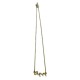 Collar con iniciales