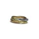 Anell Tricolor Or 18kt