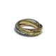 Anell Tricolor Or 18kt