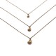 Collar Corazón con baño de oro