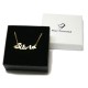 Custom Name Necklace with Gold Bath