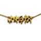 Custom Name Necklace with Gold Bath