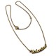 Collar con Nombre :: Valentina con baño de oro