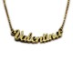 Custom Name Necklace with Gold Bath