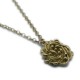 Sant Jordi Roses Necklace in Gold