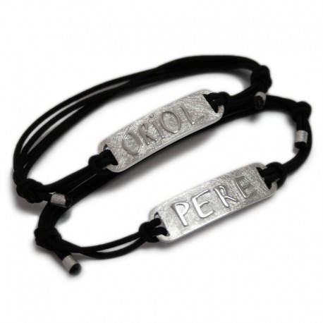 Pulsera con Nombre :: Oriol y Pere
