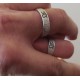 Custom Symbol Wedding Rings