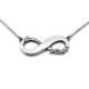 Infinity Name Necklace :: Laia and Aleix