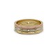 Atlantis Ring in yellow, rose and white gold