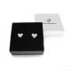 Silver Heart Earrings
