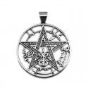 Silver Tetragrammaton Necklace