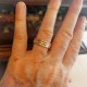 Atlantis Ring in Gold, Silver and Copper