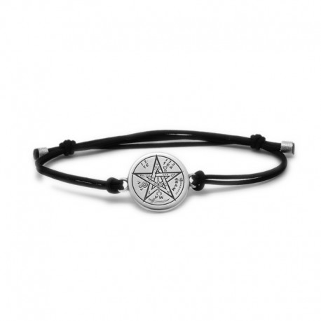 Silver Tetragrammaton Bracelet