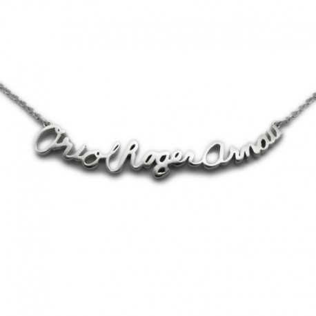 Custom Necklace with Two or Three Names