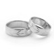 Aliances Vintage en oro blanc de 18kt