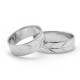 Aliances Vintage en oro blanc de 18kt