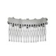 Silver and Pearl Bridal Comb