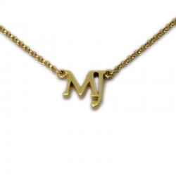 Initials Necklace :: MJ