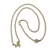 Custom Name Necklace with Gold Bath