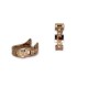 Mini Creoles in Rose Gold and Diamonds