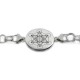 Polsera Metatron Plata amb Cadena Hungarina de Plata