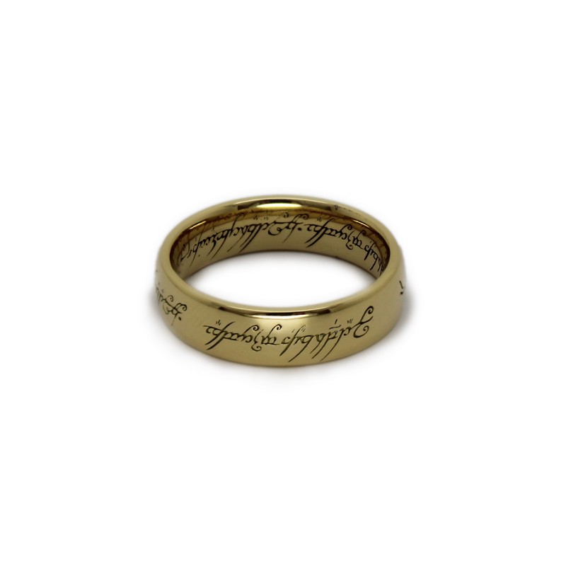 LOTR Ring The One Ring (gold plated)(NN0903) JRR Tolkien The Lord Of 