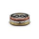 Atlantis Ring in Gold, Silver and Copper (special width: 8mm)