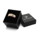 Atlantis Ring in Gold, Silver and Copper (special width: 8mm)