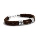 Name Bracelet with Clock Closure