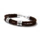 Name Bracelet with Clock Closure