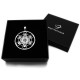 Openwork Silver Metatron Necklace
