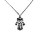 Collar Mano de Fátima Plata
