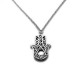 Collar Mano de Fátima Plata