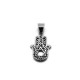 Collar Mano de Fátima Plata