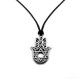 Collar Mano de Fátima Plata