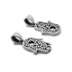 Silver Hand of Fatima Necklace