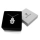 Collar Mano de Fátima Plata