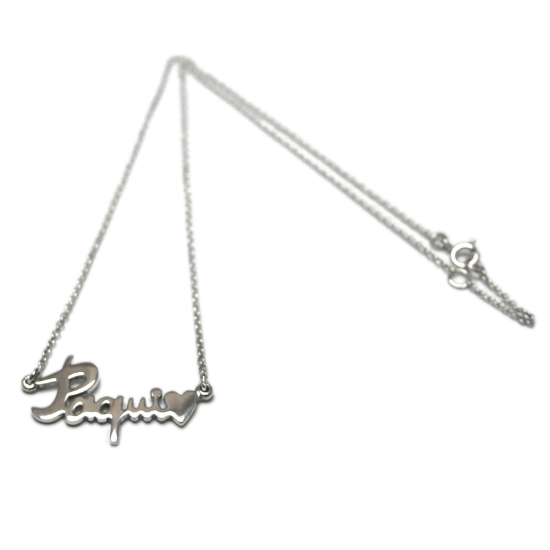 Collar con Nombre Paqui